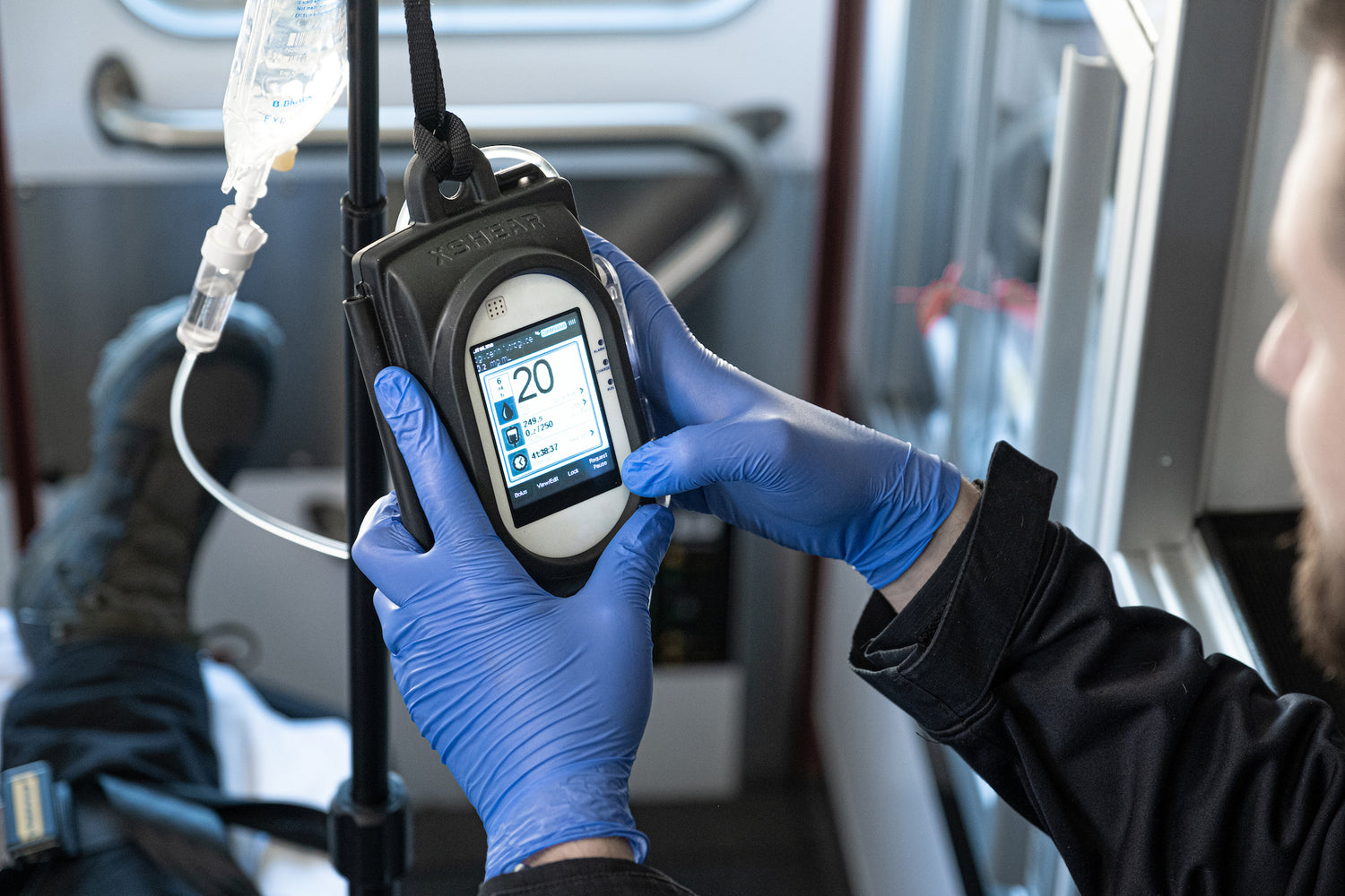 IV Pump Case – XShear