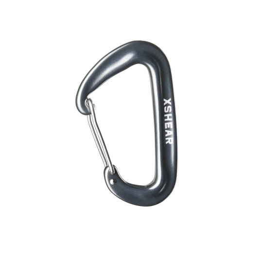 Black Carabiner Clip Hook Keychain | ONE SHEAR®